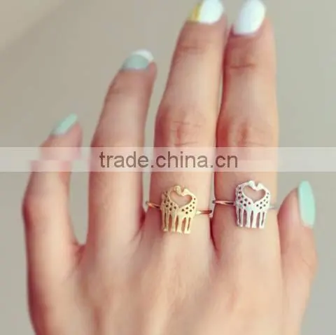 2015 Fashion and Hot Sale Latest Design Ladies Rings With High Quality photo-2