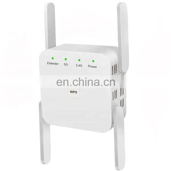 Top Sale Wifi Repeater 1200Mbps 5G Dual Band WiFi Wireless Signal Repeater Wireless Booster Wifi Coverage Range Extender photo-2