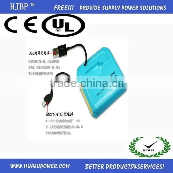 2014 Hot Sales CE RoHs FCC UL Various Capapcity Power Bank 5600mah photo-2