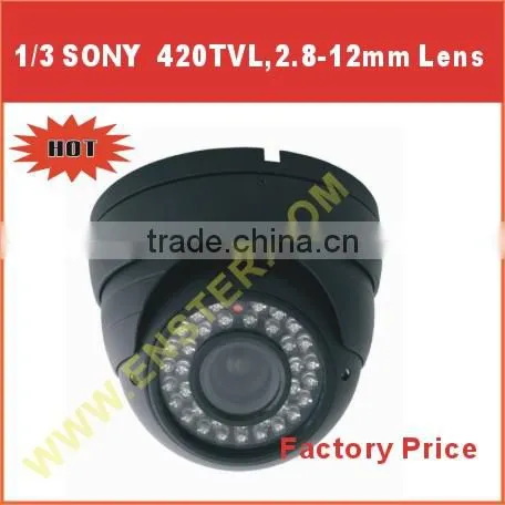 Metal Dome Indoor&Outdoor Use Varifocal Lens IR 2.0Megapixel 1080P HD TVI Camera photo-2