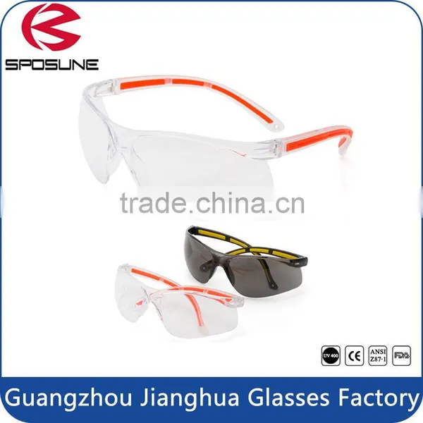 Patented Safety Glasses Shatterproof Eye Protection Rubber Temples Scratch Resistant Lenses For Welding Wookworking Hunting photo-4