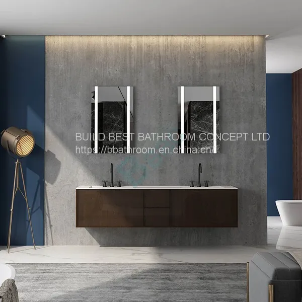 Frameless LED Mirror With Two-Sides Backlit