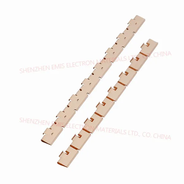 EMI BeCu Spring Clip-On Perpendicular Grounding Strip EMI Communication Shielding Strips photo-2