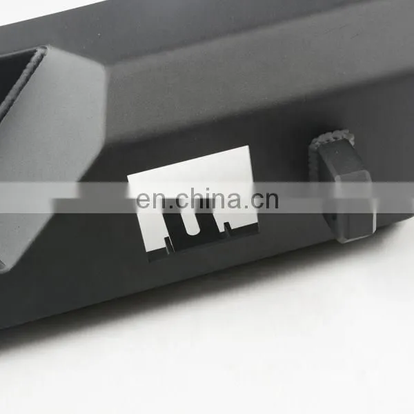 Steel Rear Bumper for Jeep Wrangler JK 2007+ Auto Accessories Black Rear Bumper photo-5