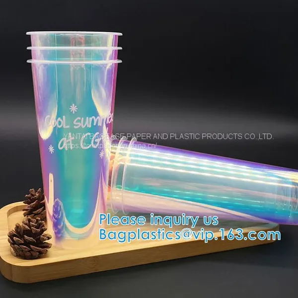 PLA Plastic Cup PET Plastic Cup PP Plastic Cup PS Top Snack Cup Straw,Food Takeout Plastic Box Salad Plastic Bowl Pulp Food Cup photo-2