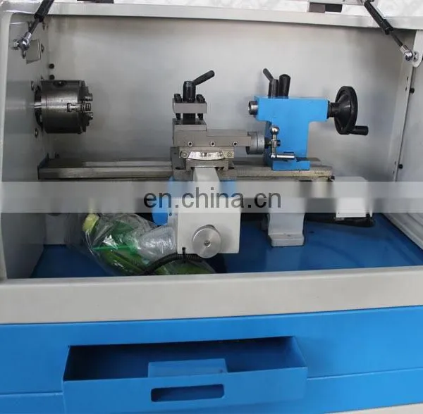 Desktop Cnc Lathe CNC180 Benchtop Cnc Lathe Machine for Training and Hobby Use photo-2