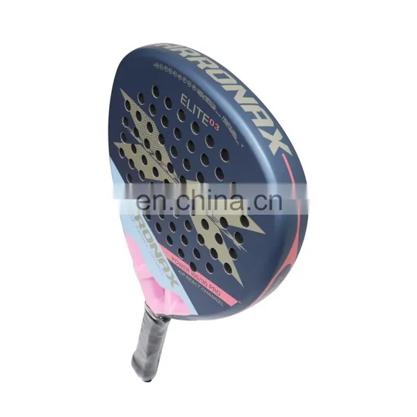 Factory Price Vairo 38mm Thick EVA Core 3K Carbon Fiber Padel Rackets for Adult photo-2