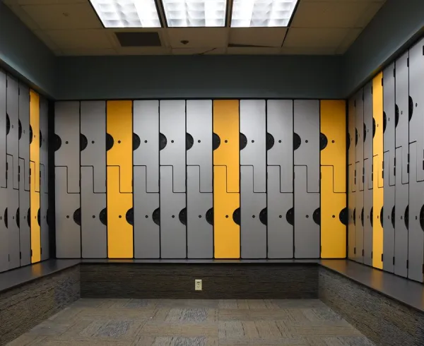 Modern Design Durable Fireproof Waterproof Storage HPL Locker photo-1