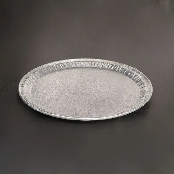 Thick Round Aluminum Foil Tray 12 Inch for Catering Roasting Takeout Bakery and Food Packaging photo-4