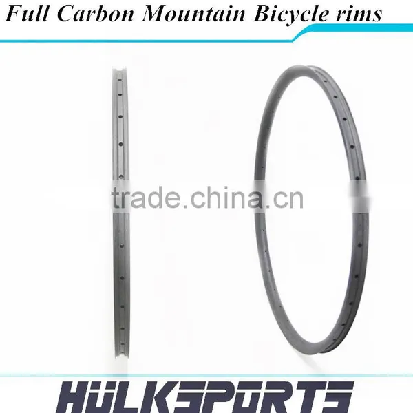 29er Tubuless Super Light Weight Carbon Rims 30mm Width Mtb Bike Rim Custom Holes Mtb Carbon Bicycle Rim photo-2