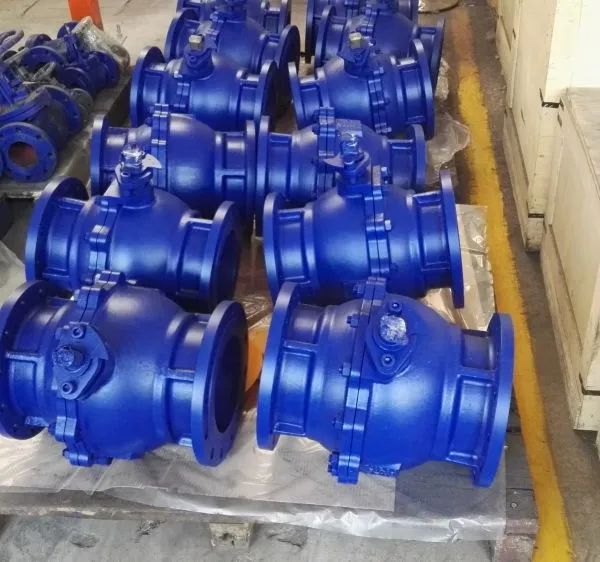 DIN Three Piece Ball Valve WCB Body Butt Weld End Corrosion Resistant Ball Valve photo-2