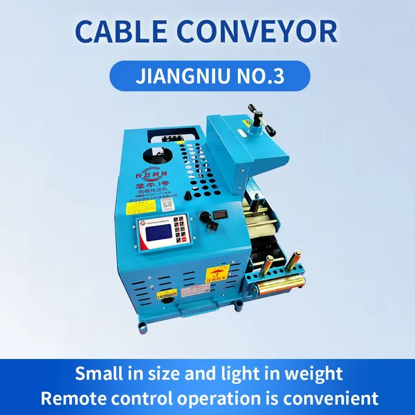 Gasoline-Powered Cable Hauling Machine, Intelligent Remote-Control Electric Cable Hauling Machine, and Underground Cable Laying Machine photo-2