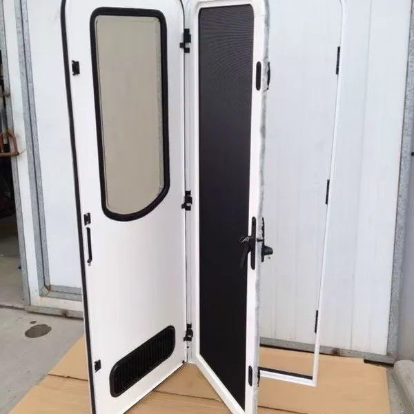 Auto Glass Window With Aluminum Frame and Rubber