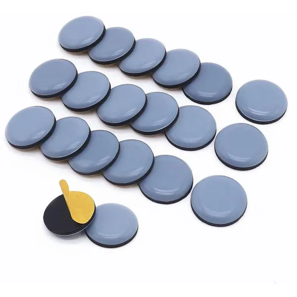 Furniture Slider Gliders Self-Stick Furniture Movers Sliders Strip for Carpet Rectangle Floor Protector Pads Furnitures Moving Pads photo-5