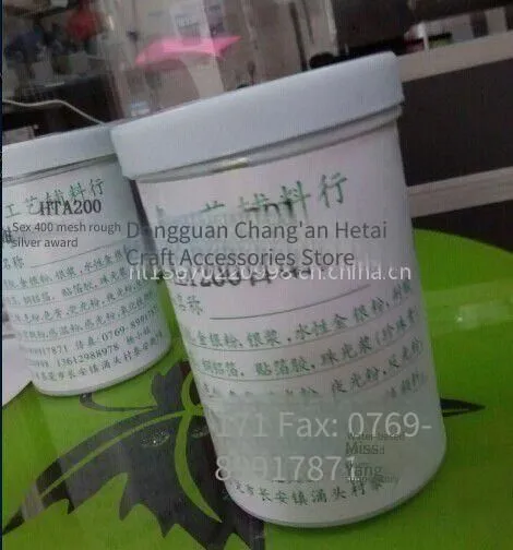 Anti - Electroplating Silver Paste / Fine White Silver Paste / Bright and Shiny Silver Paste / Crystal Silver Paste / Silver Paste for High - Temperature Silver Spraying and Printing photo-3