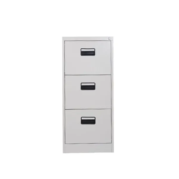 Metallic Steel Storage File Drawer Cabinet 3 Drawer Cabinet