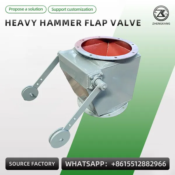 Heavy Hammer Flap Valve Dust Discharge Valve for Dust Collector photo-4