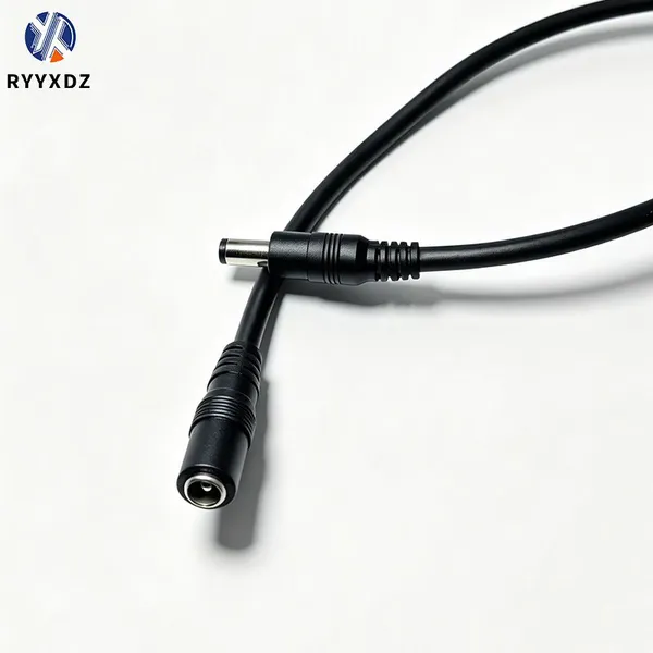 DC5.0 Male and Female 12V Router Camera Adapter LED Light Strip Car Equipment Power Extension Cable 15-meter Plug photo-2