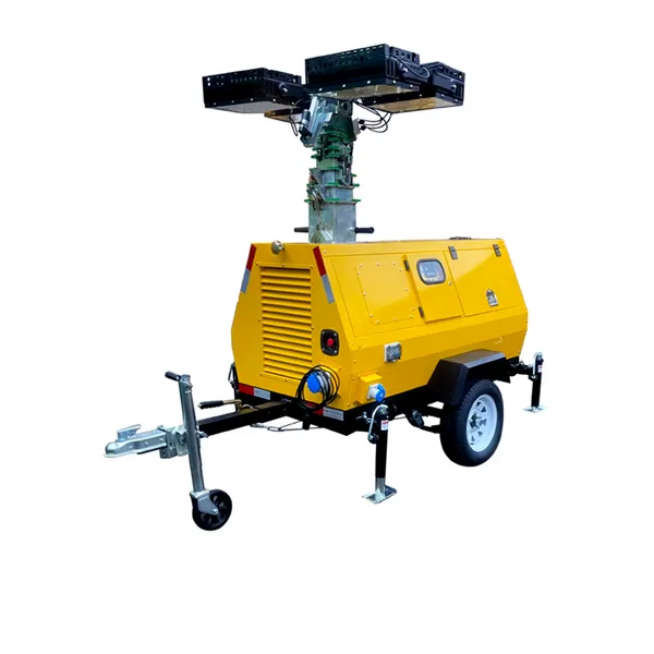 9-meter Telescopic Diesel Generator Set Lighting Beacon Tower photo-3
