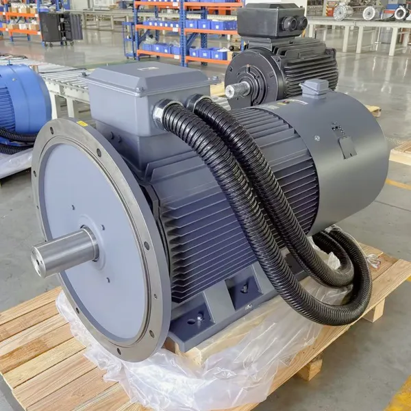 7.5KW Power Output PMSM AC Motor 10KW 15KW Synchronous Motor High Efficiency 50Hz Low for Pump Blower Permanent Magnet photo-3