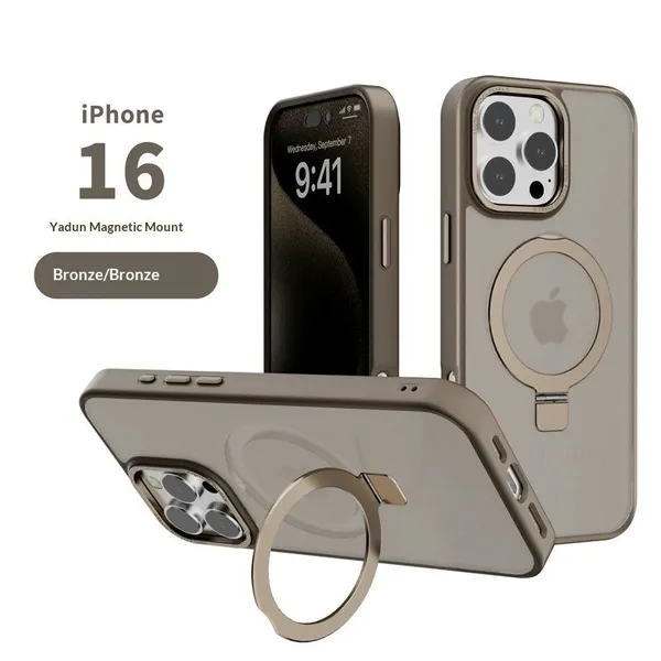 Тонкий чехол из веган кожа для iPhone 18 17 16 – Профессиональный деловой чехол