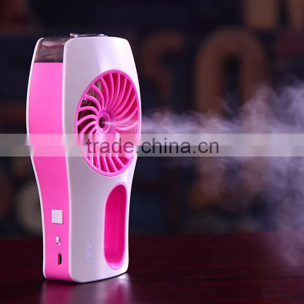 Hot Sale ABS 5V Blue/Green/Pink Facial Mini China Rechargeable Fan photo-5