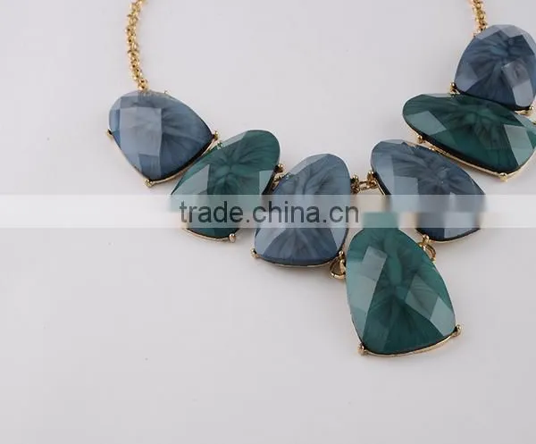 Newest Design Fashion Women Jewelry Charm Chunky Necklace Spring and Summer Necklace photo-2