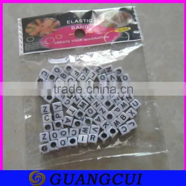 DIY Letter Alphabet Beads for Loom Bands Bracelet photo-5