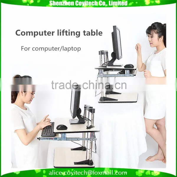 Sit Stand Computer Desk Mount Sit Stand Desk for Sale Desk Sit to Stand Conversion Kit photo-2