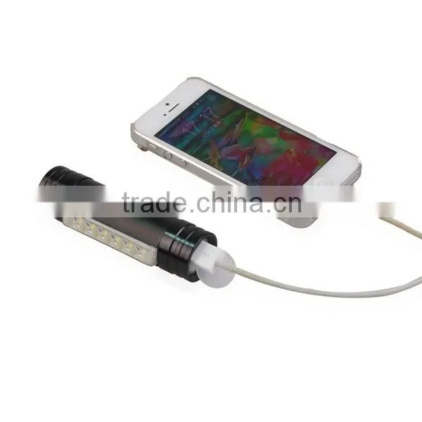 USB POWER BANK Flashlight Rechargeable USB Flashlight photo-5