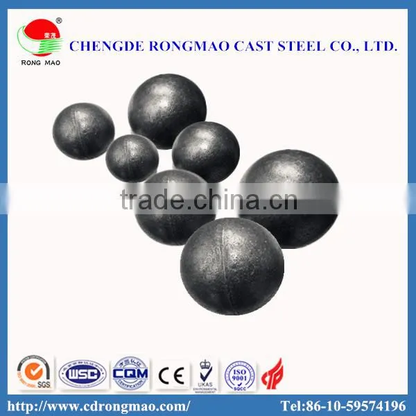 Isothermal Quenching Low Chrome 50mm Grinding Steel Ball With Low Price photo-3