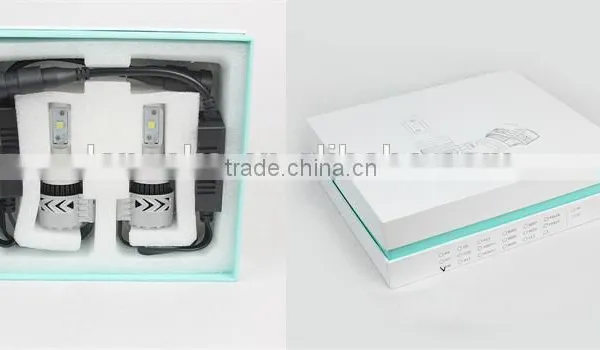 DC12v-24V White Color 6500k IP65 6000lm Auto Led Headlight 36w photo-6