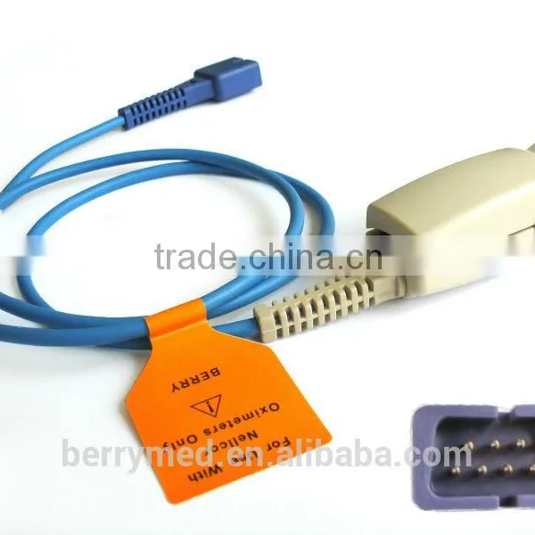BERRY Nellcor Reusable SpO2 Sensors for Adult Popular 9 Pin Finger
