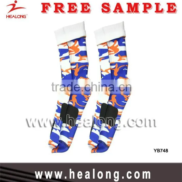 Healong Hot Sales Youth Custom Sublimated Basketball Sport Socks photo-2