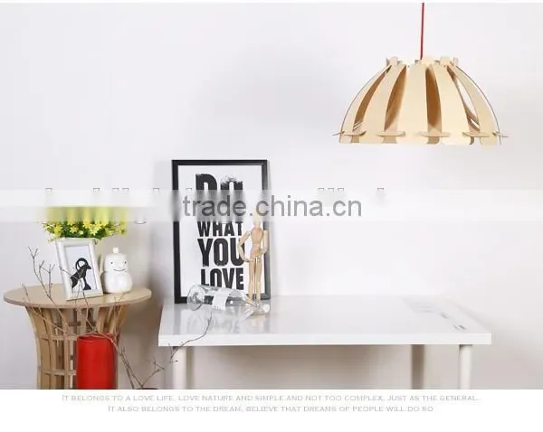 LED Pendant Light JK-8005B-25 Edison Wooden Fixture Pendant Light photo-3