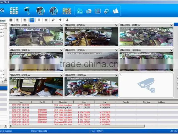 4ch Mobile DVR With Gps 3g Wifi G-sensor Car Black Box photo-4