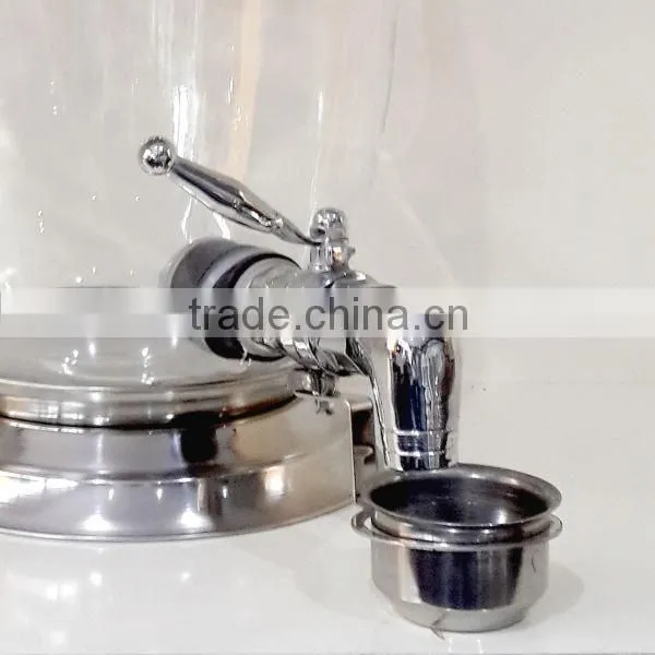 Glass Honey Jar With Faucet, Spigot Jars for Honey, Footed Glass Jar With Lid for Honey and Liquids, Glass Honey Dispensers photo-4