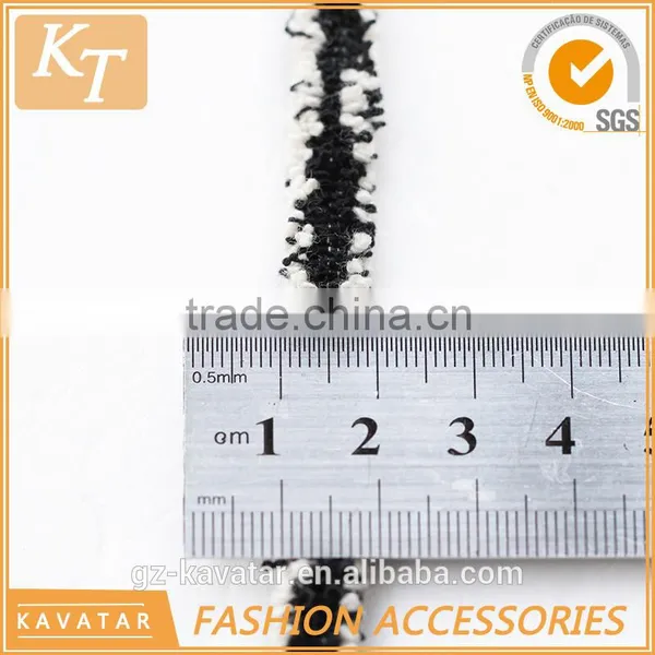 Korean Fashional 1cm Width Cotton Trimming With White Color photo-3