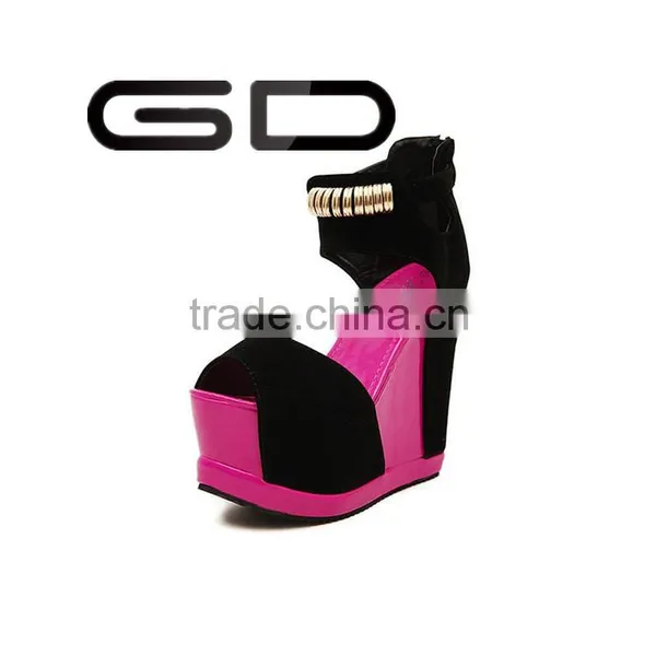 GDSHOE Fashion Sandals Ladies Beautiful Wedge Shoes