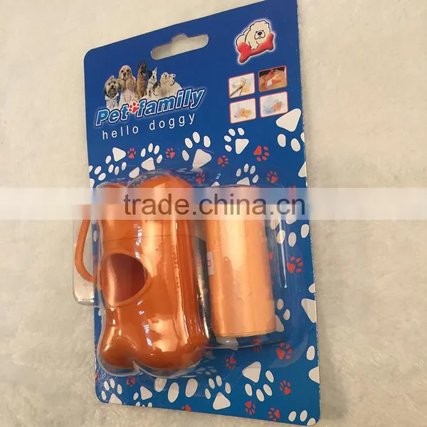 Disposable Plastic Dog Waste Bag and Dispenser photo-6