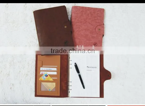 PU Leather Notebook With Leather Cover photo-6