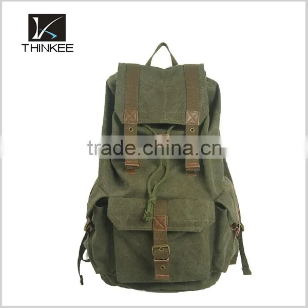 Khaki Drawstring Bag Wholesale Cotton Fabric Drawstring Bag photo-6