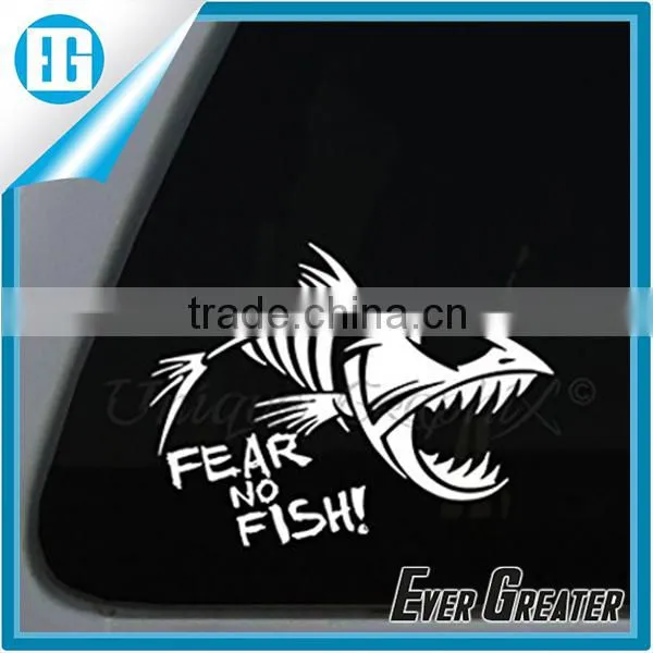 Fly Fishing Decal Sticker car window Whip Strip Tie Fly Me Lake Hook Boat Boots