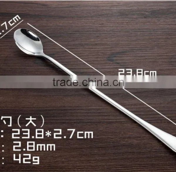 Stainless Long Handle Spoon With Mirror Polishing Factoy Directly in Jieyang photo-3