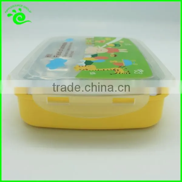 ~ 5 Compartment Stainless Steel Insulated Bento Container With Handle for Kids photo-5