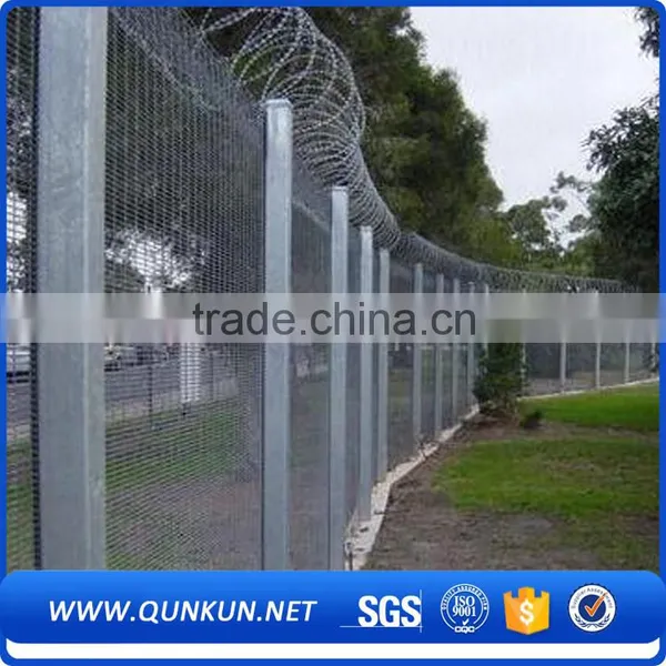 Pvc Coated Anti-climb Anti-cut Fence/galvanzied Anti-climb Anti-cut Fence photo-5