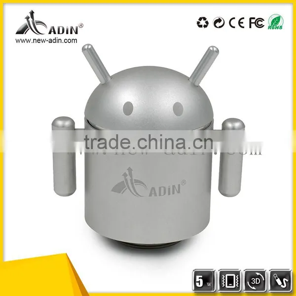 USB Vibration Portable Mini Speaker Support MP3& FM & TF Card photo-2