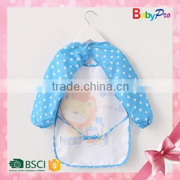 New 2015 Promotion Item Chinese Factory Long Sleeve Baby Bib photo-2