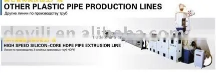 HDPE Silicon-core Pipe Extrusion Line photo-2