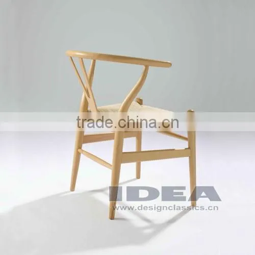 DC6013 Replica Hans Wegner Wishbone Chair - Beech Solid Wood in Natural Color photo-3